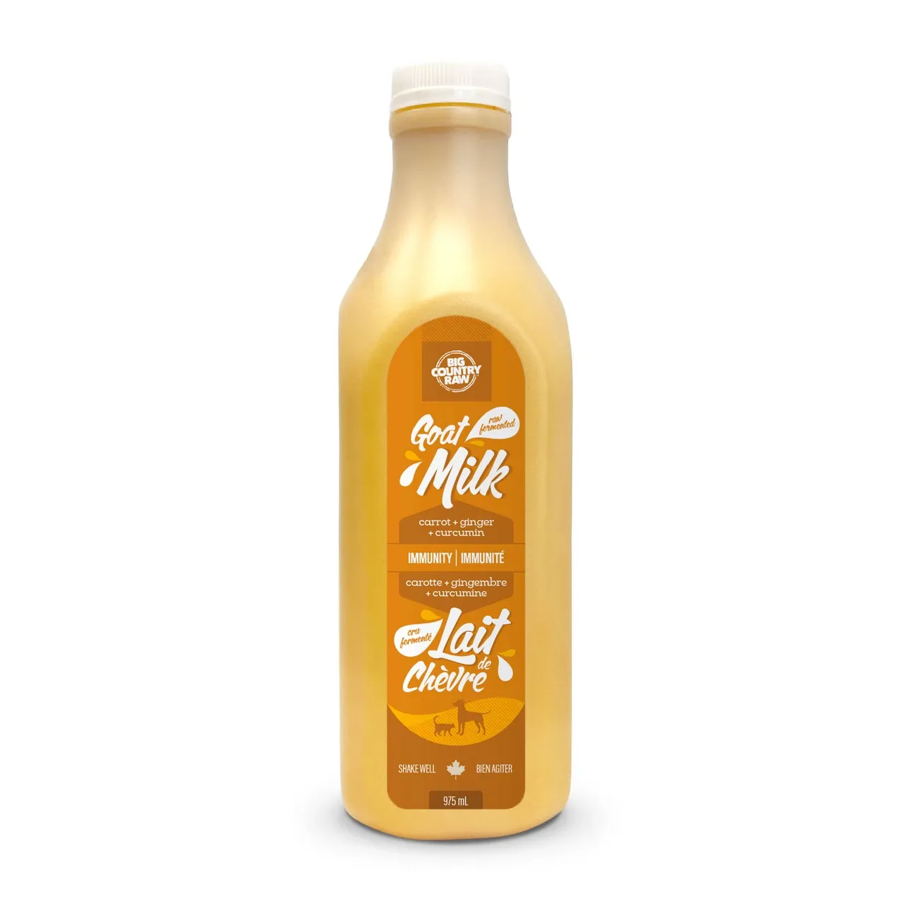 Big Country Raw Goat Milk Immunity 975 ml