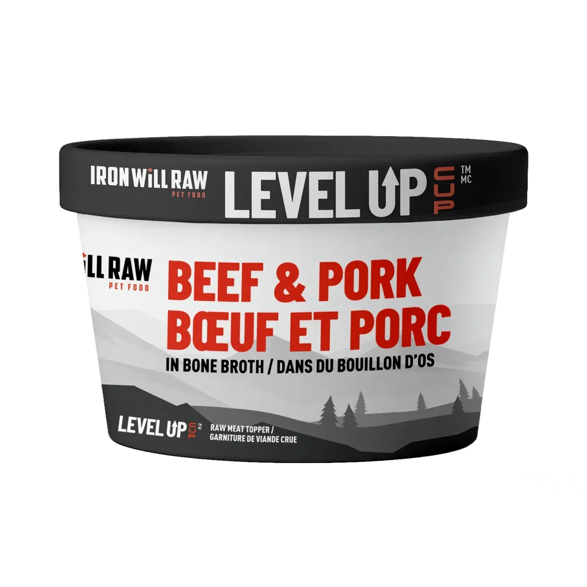 Iron Will Raw Level up Beef &amp; Pork 4oz