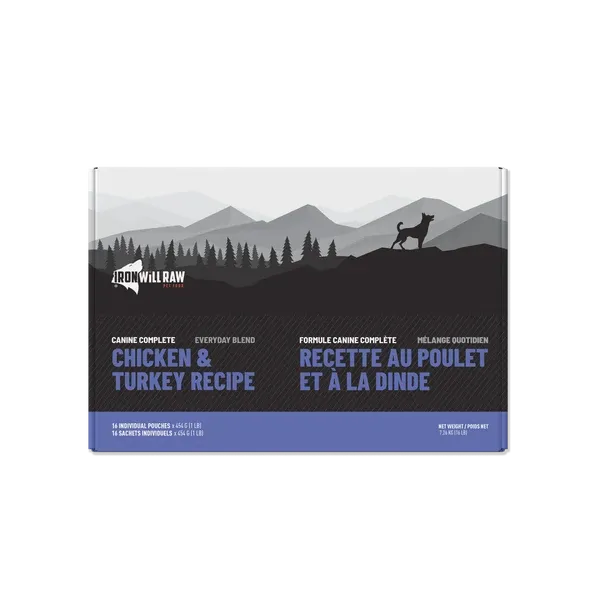 Iron Will Raw CC Everyday Blend Chicken &amp; Turkey 16lb