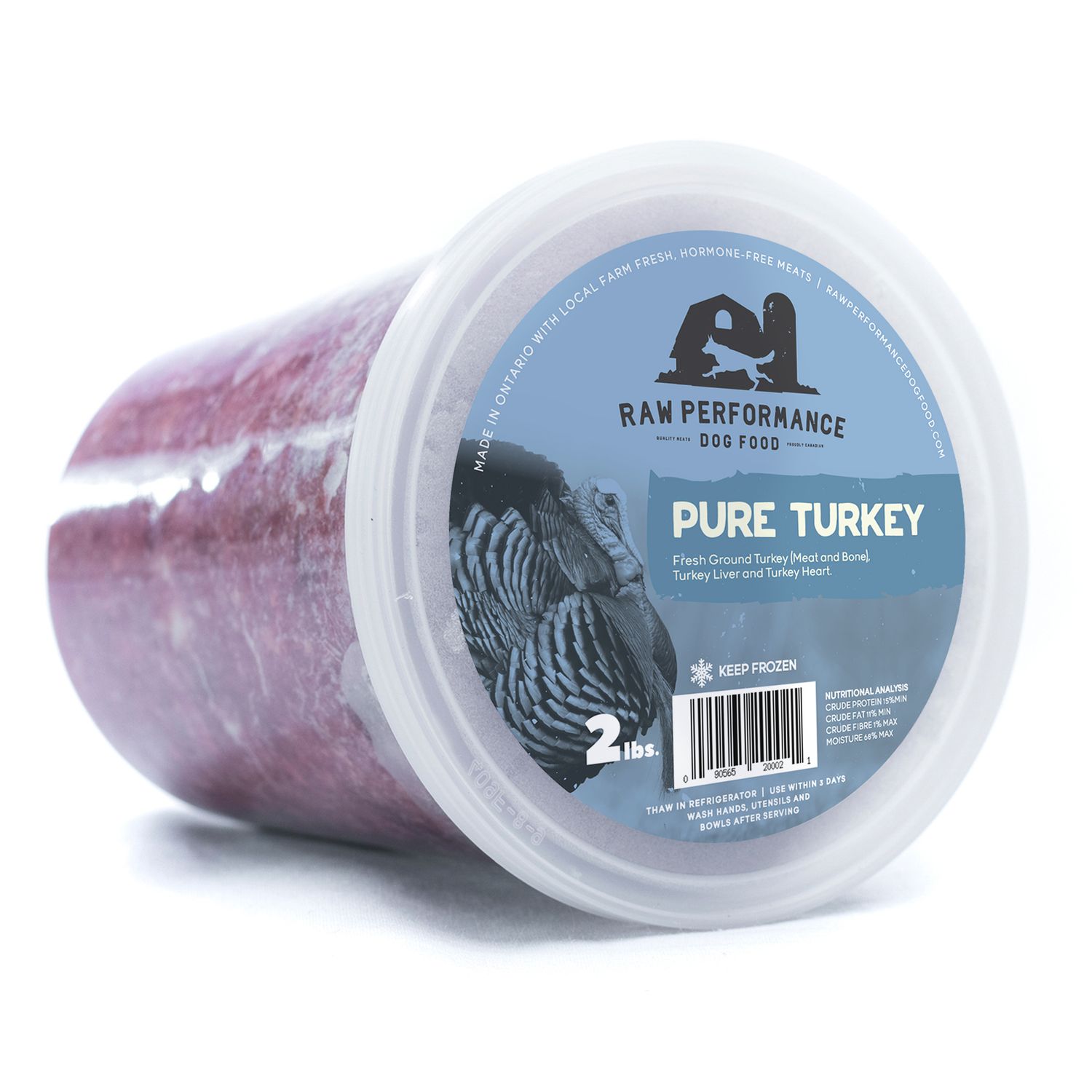 Raw Performance Pure Turkey 2lb