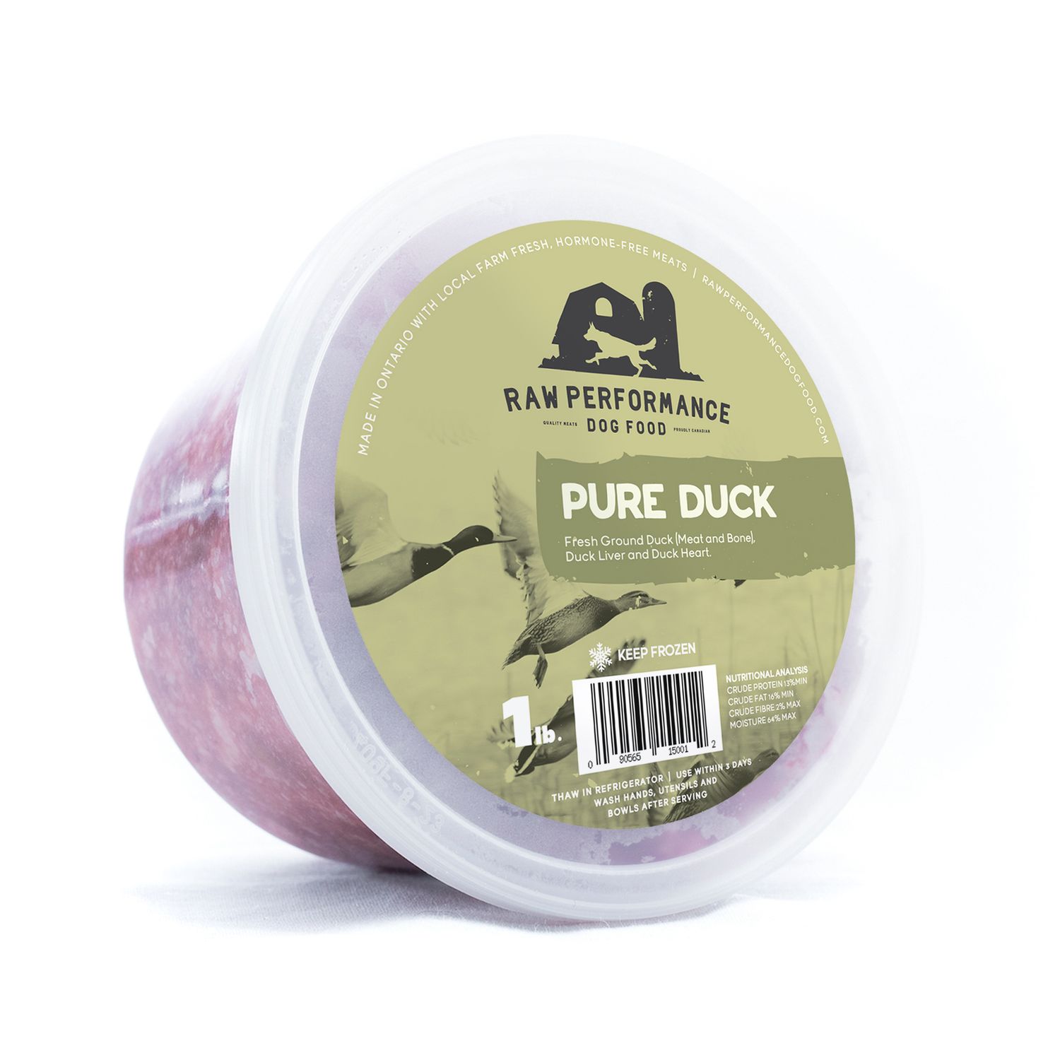 Raw Performance Pure Duck 1lb