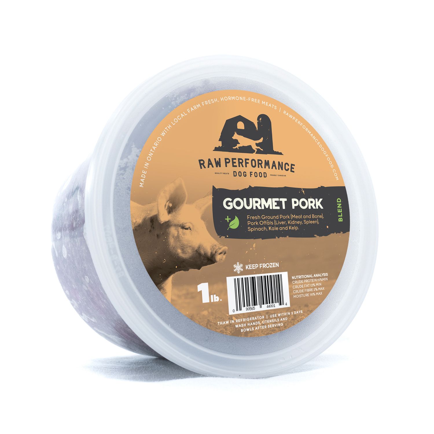 Raw Performance Gourmet Pork 1lb