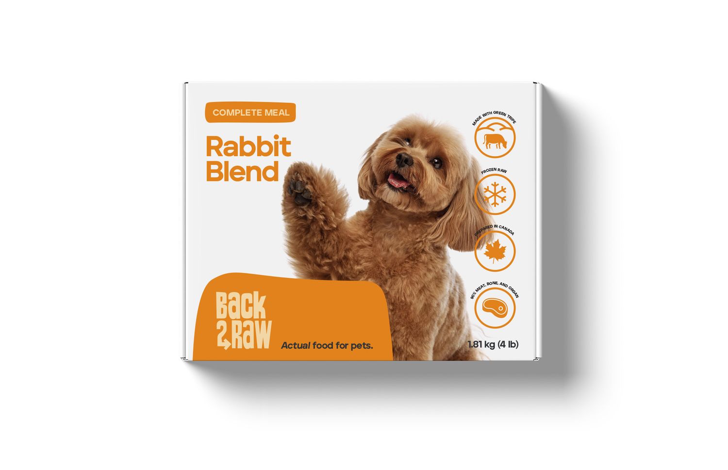 Back2Raw Complete Rabbit 4lb