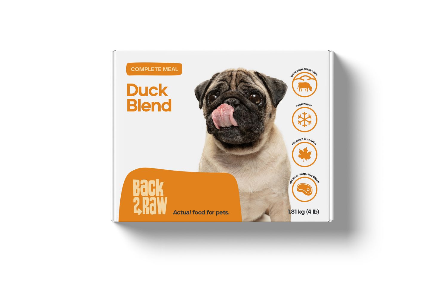 Back2Raw Complete Duck Recipe 4lb