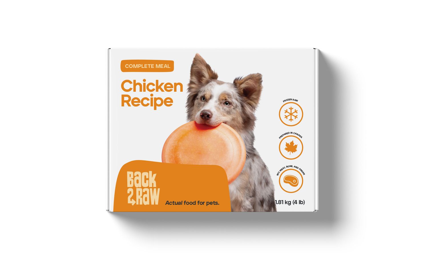Back2Raw Complete Chicken Recipe 4lb