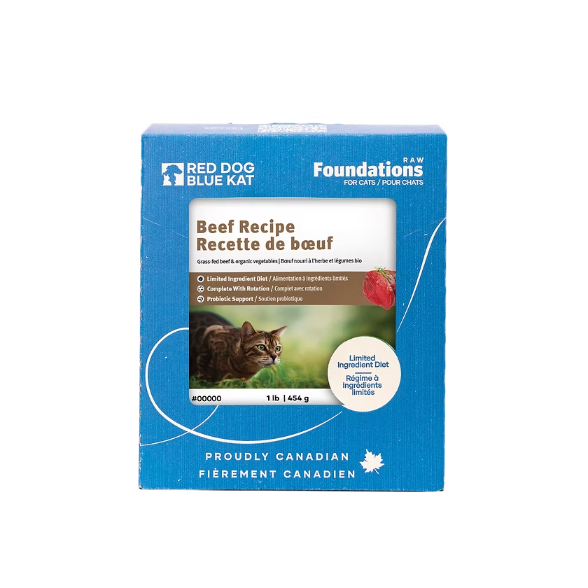 Red Dog Blue Kat Beef 1 lb cat