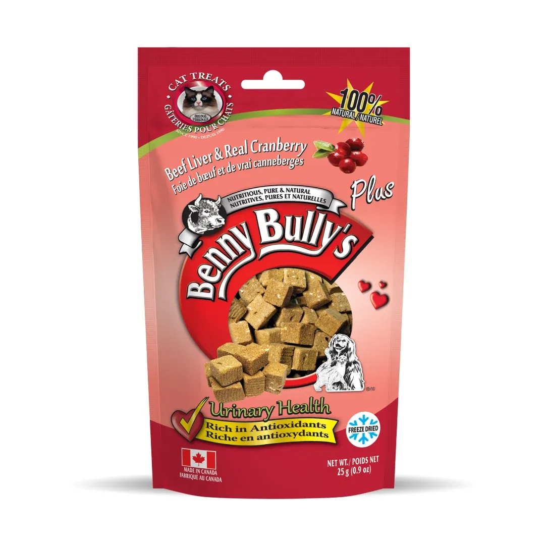 Benny Bully’s Plus Cranberry Cat Treats 25g