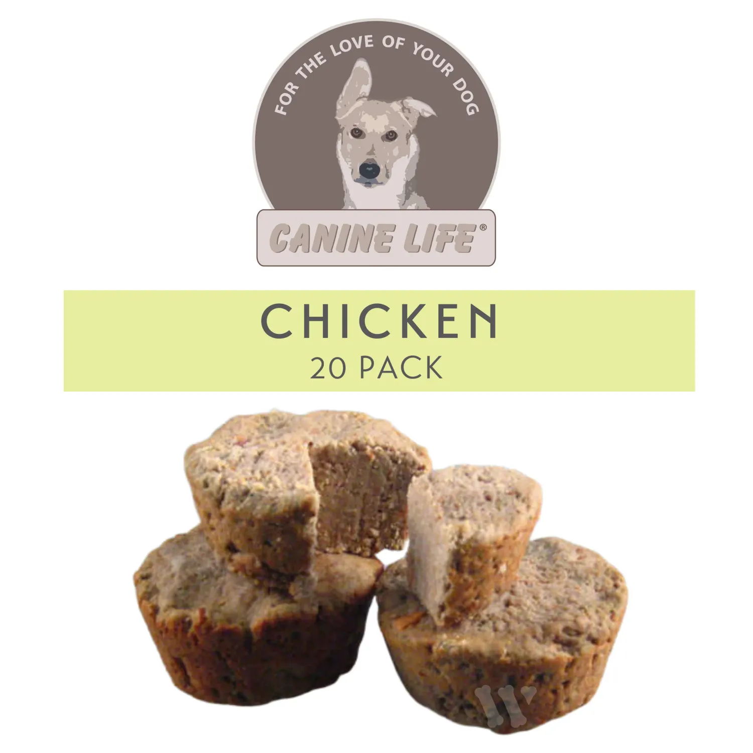 Canine Life Muffins 20 Pack Chicken