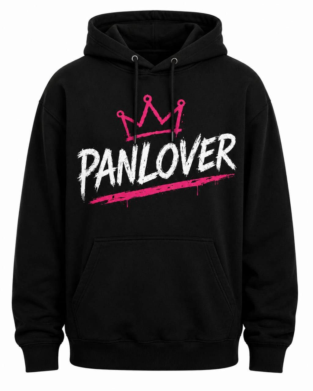PanLover White &amp; Pink - Hoodie