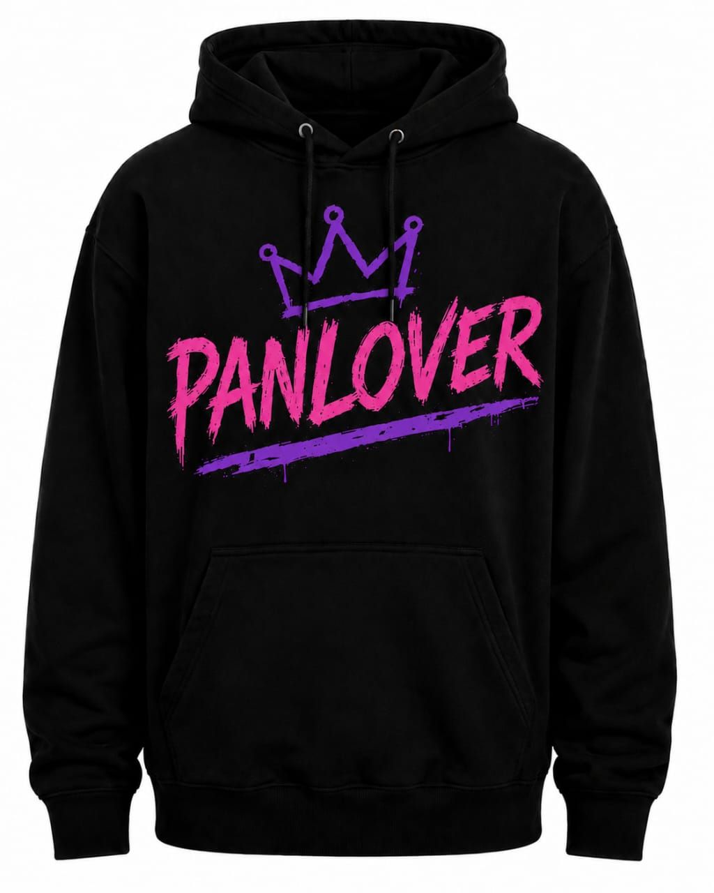PanLover OG Hoodie – Black - Purple and Pink