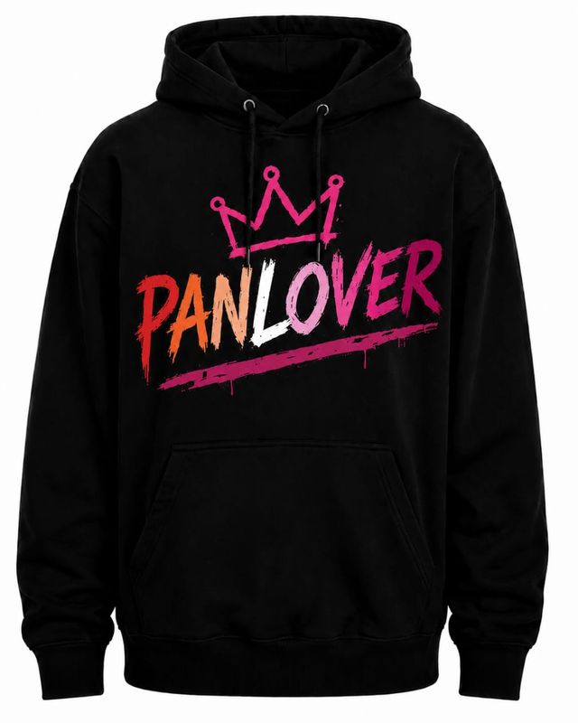 PanLover Loud and Proud Hoodie – Black