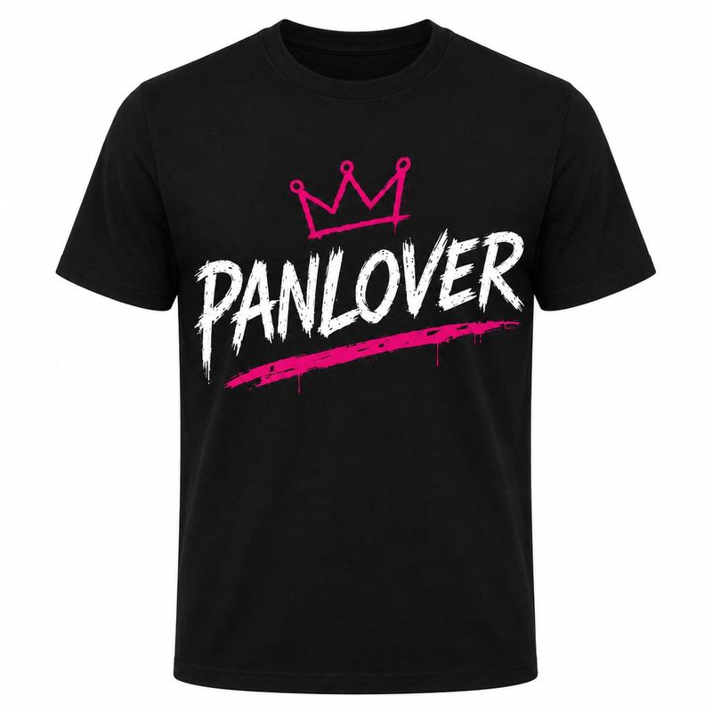 ​PanLover Men's Signature Embroidered T-Shirt