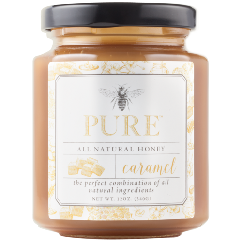 Caramel Honey Sauce 12oz (Pure Honey) Caramel Honey Sauce 12oz (Pure Honey)