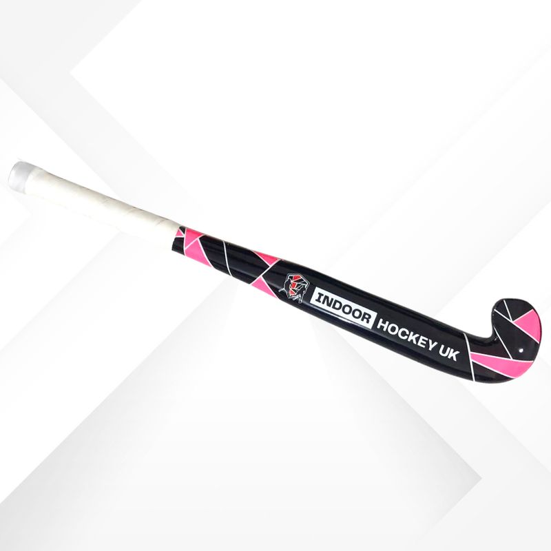 IHUK 18" Mini Hockey Stick Geometric Pink