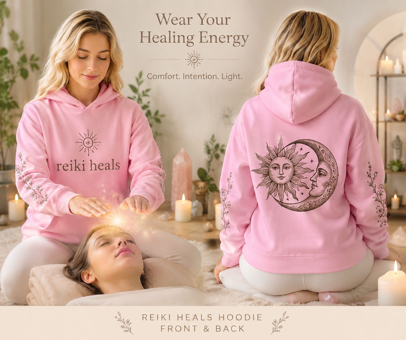 Premium Spiritual Hoodies Grounded Luxury for Mind, Body &amp; Soul