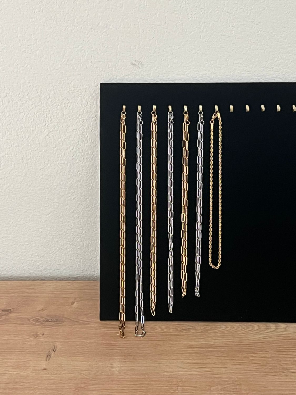 Paper Clip Chain - tarnish proof