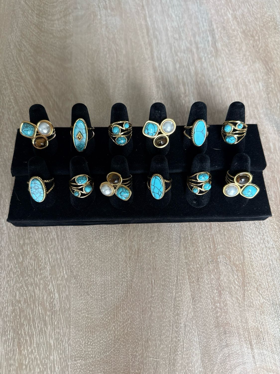 Turquoise Gold Ring