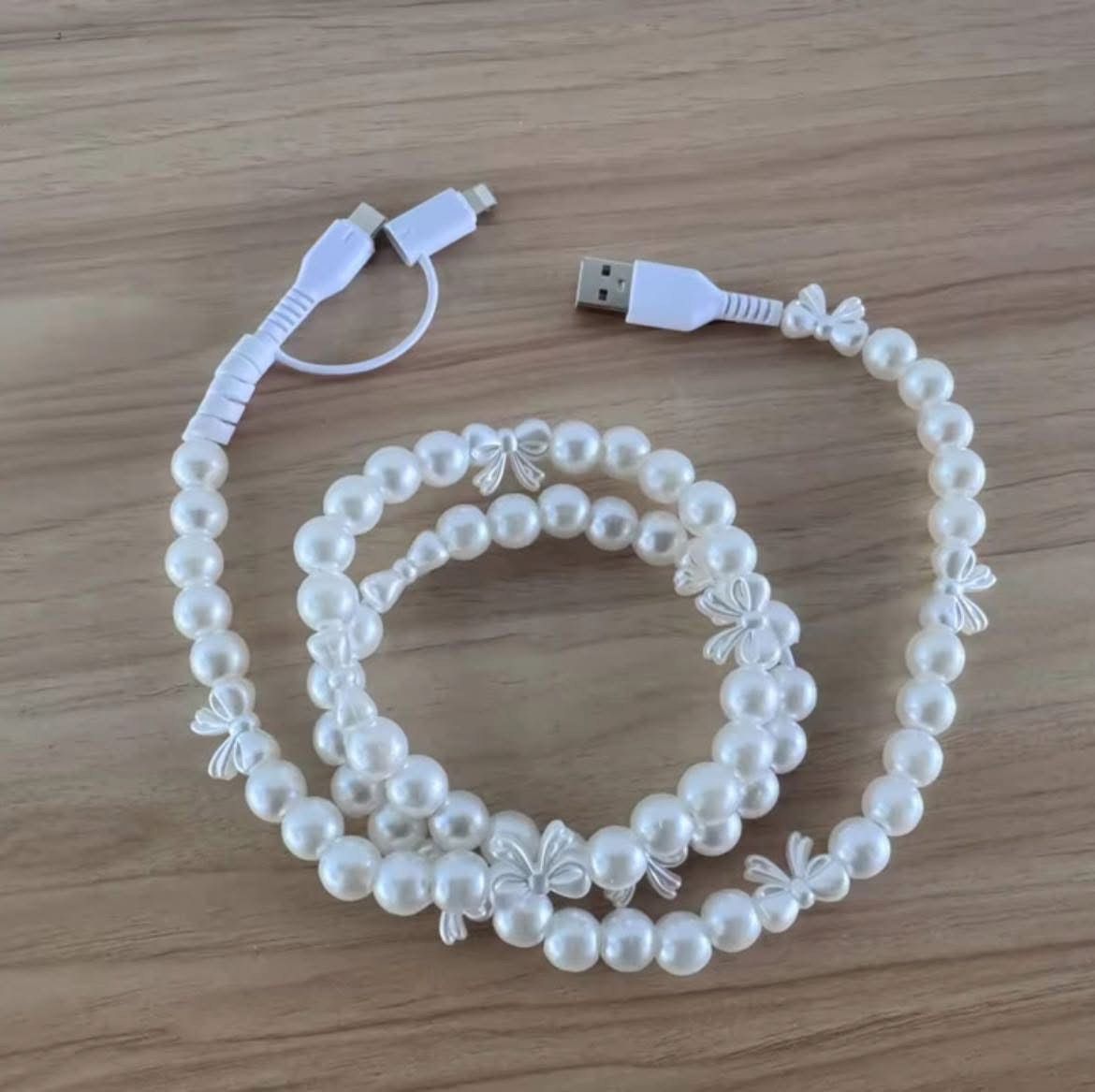 beaded chargers - 3.5 ft
