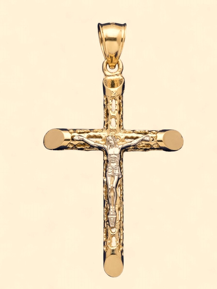 10kt Gold Cross Pendant
