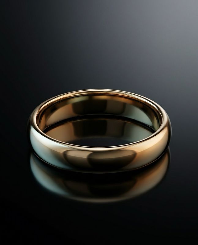 14kt Gold Wedding Band 3.49mm