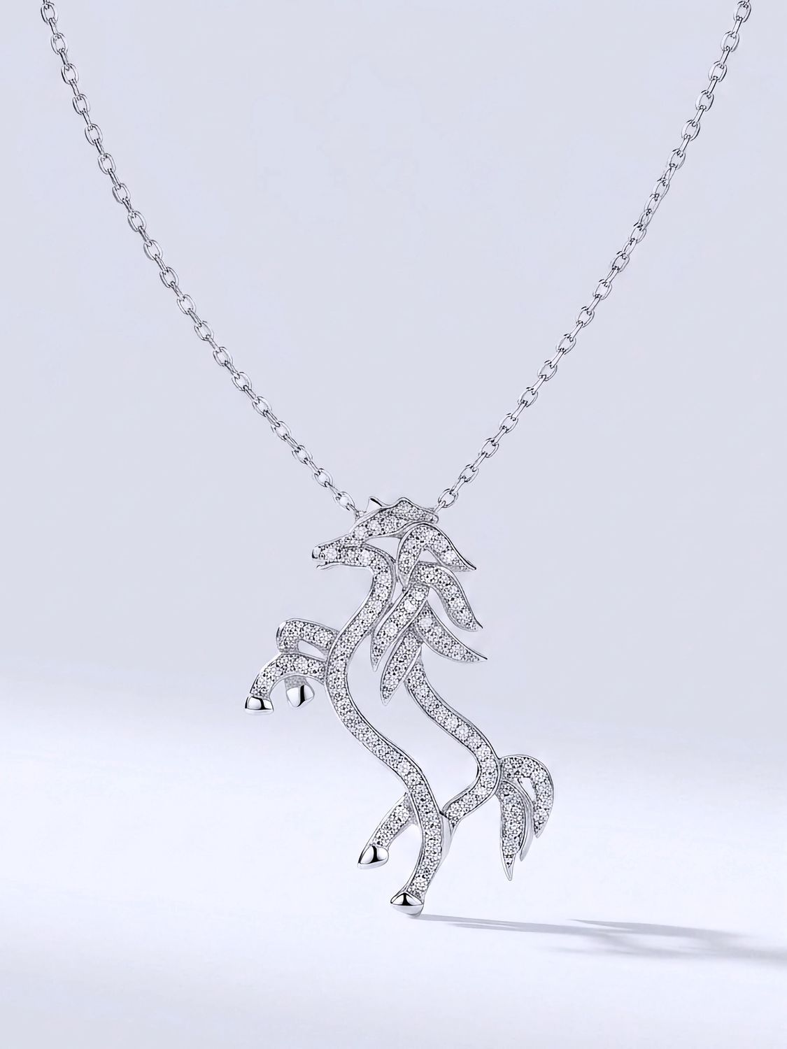 Silver Standing Horse Standing Horse Pendant