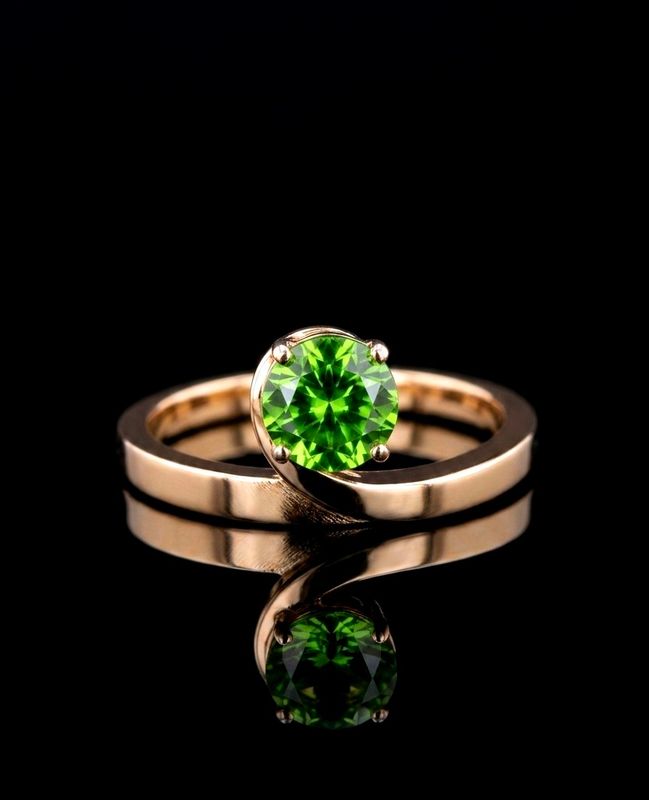 14kt Gold Emerald Ring