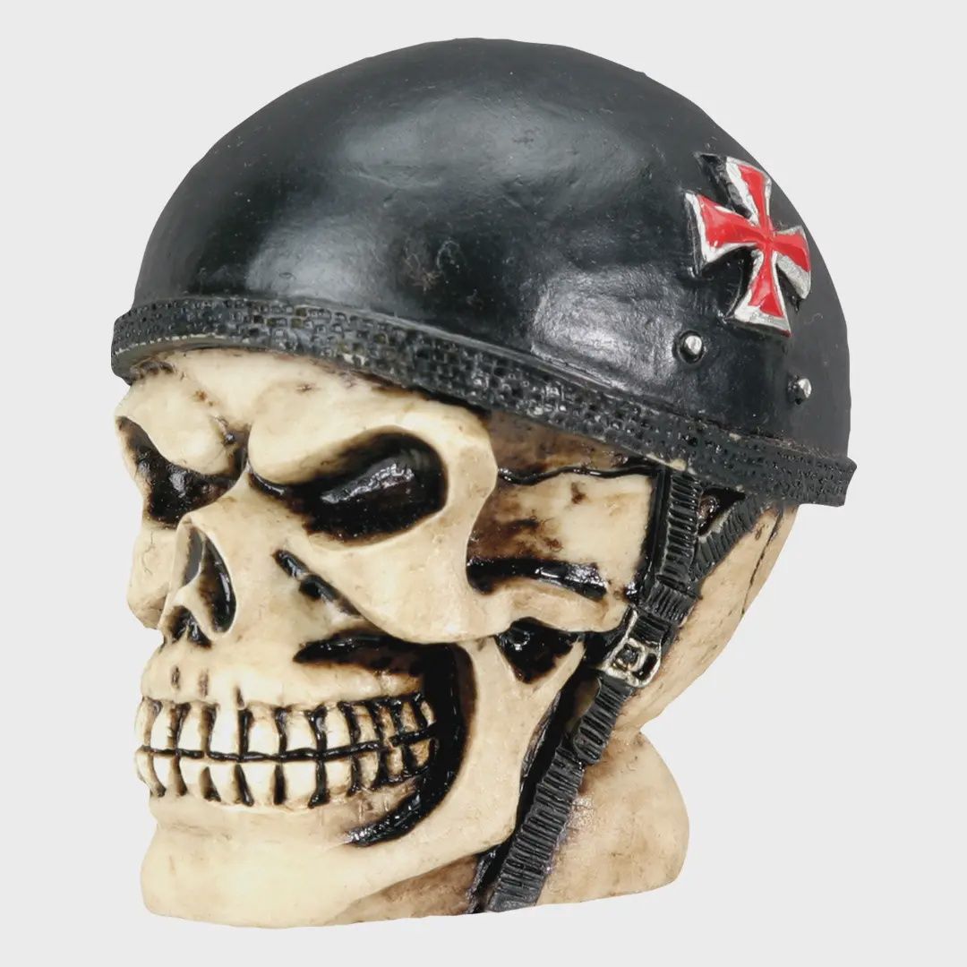 Small Biker Skull Head