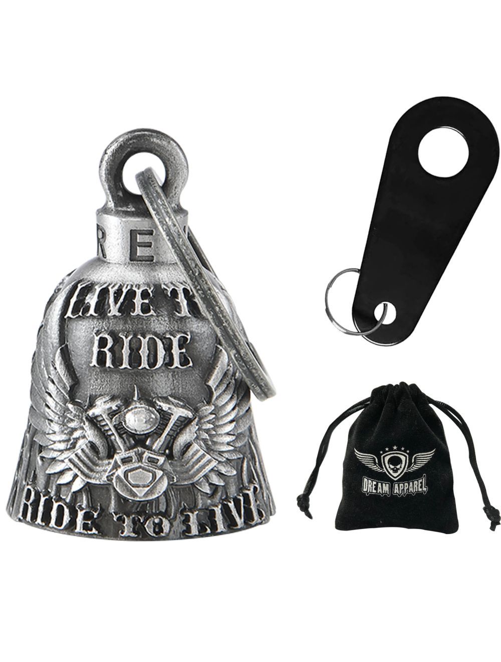 Eagle Wings with V-Twin Engine, Live to Ride