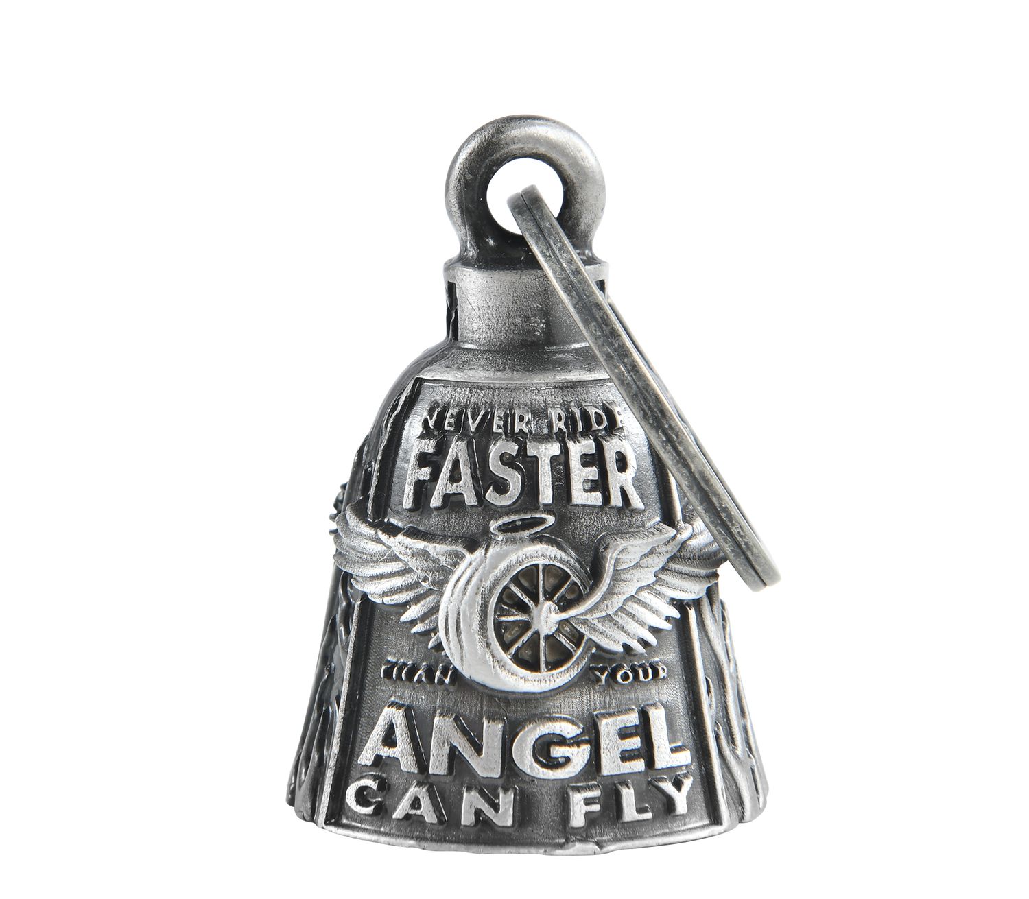 Never Ride Faster than Your Angel, Wheel with Wings