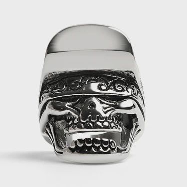 Trucker Hat Skull Ring