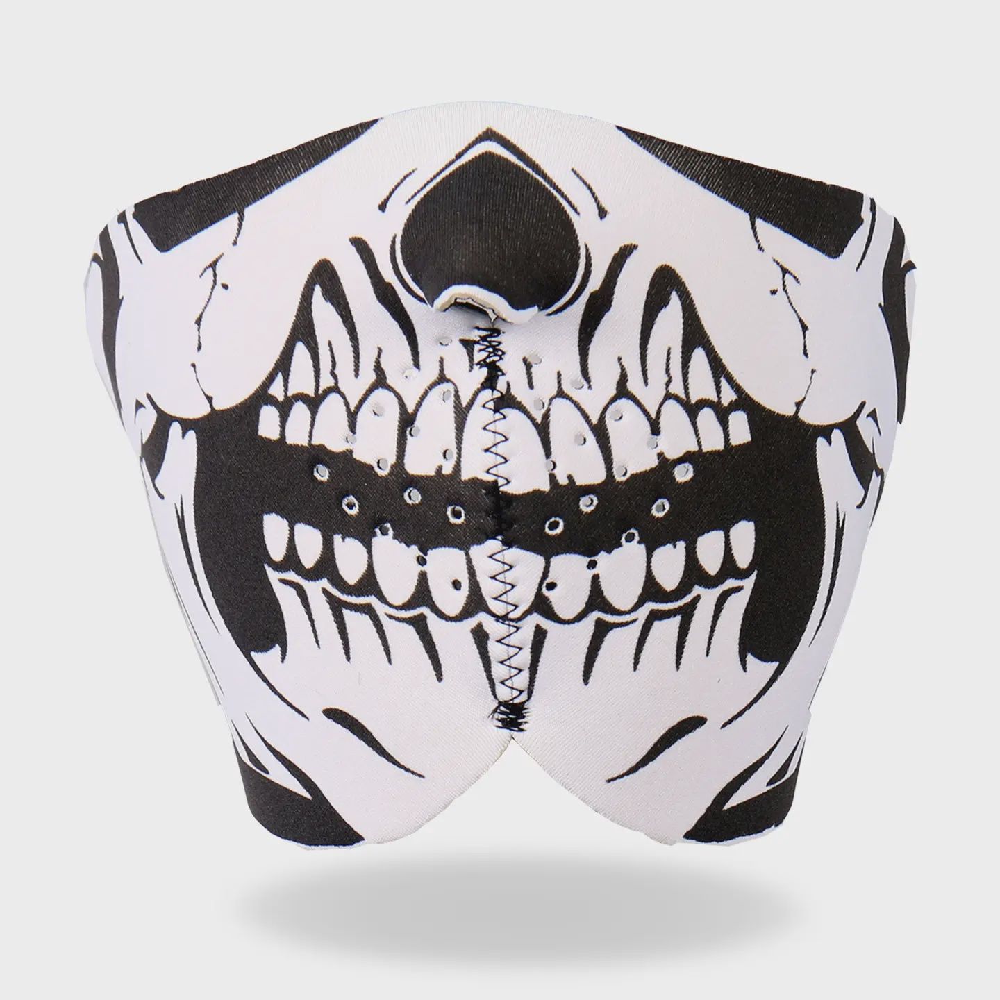Hot Leathers Neoprene Skull 1/2 Face Mask