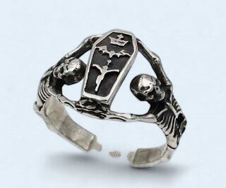 Plain Coffin Ring