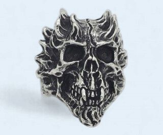Vampire Demon 316L Stainless Steel Ring