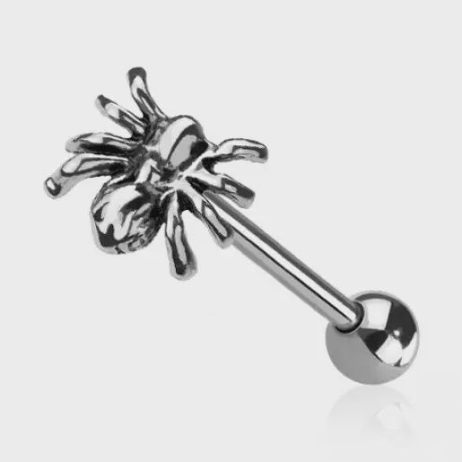 316L Surgical Steel Tongue Barbell