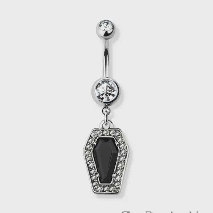 Dangle 316L Surgical Steel Navel Ring
