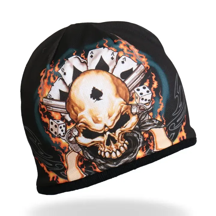 Hot Leathers Sublimated Dead Man Beanie