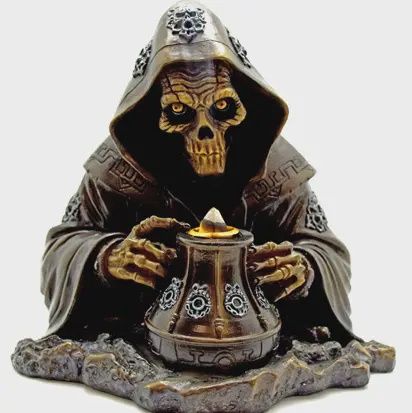Large Reaper Back Flow Incense Burner