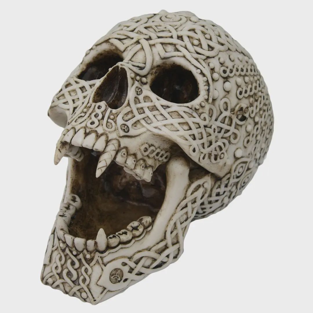 Celtic Vampire Skull