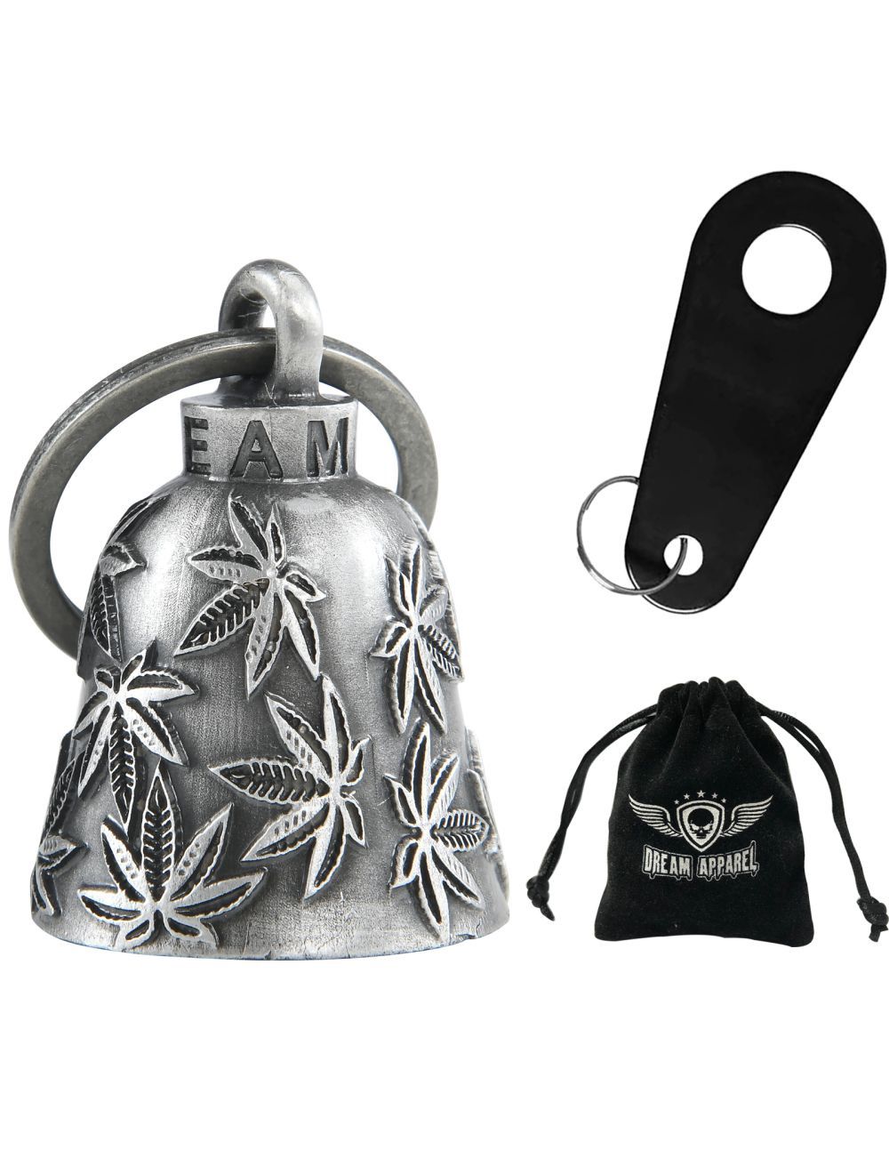 Weed Leaves Motorcycle Bell