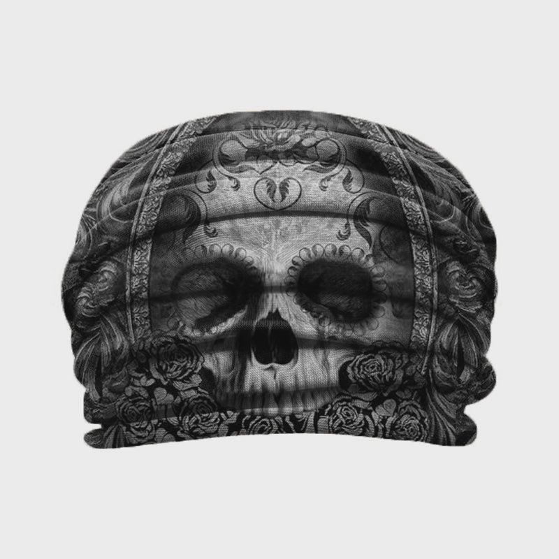 Skull Printed Casual Headband