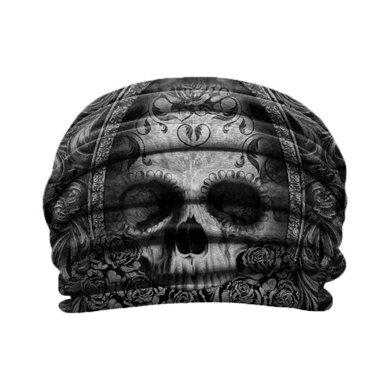 Skull Printed Casual Headband