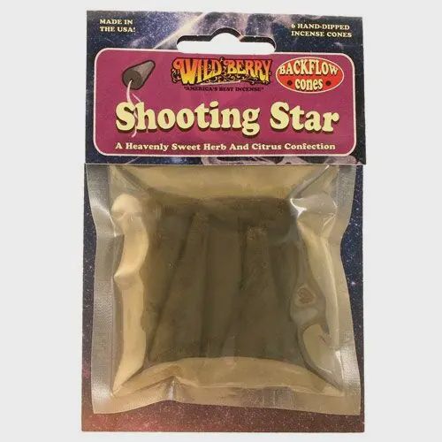 Shooting Star Back Flow Incense Cone