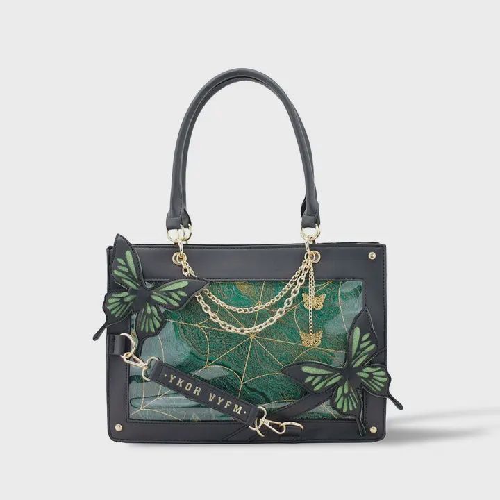 Gothic Maze Butterfly Handbag