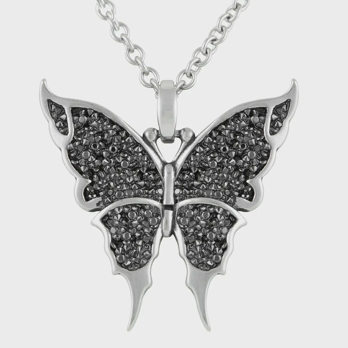 Controse Black &amp; Bright Butterfly Necklace