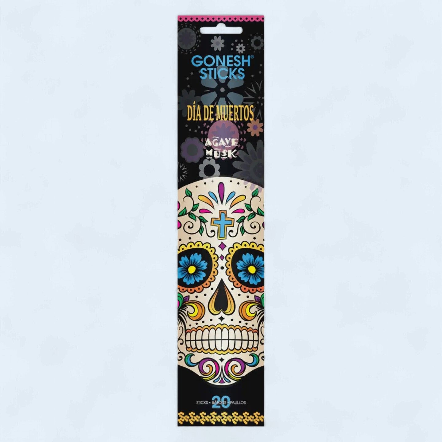 Incense Sticks: Gonesh Dia De Muertos Stick: Agave Musk