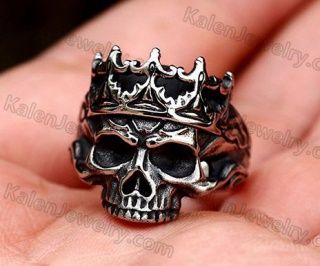 King Skull Ring