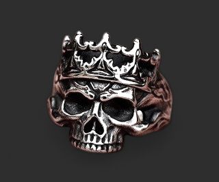 King Skull Ring
