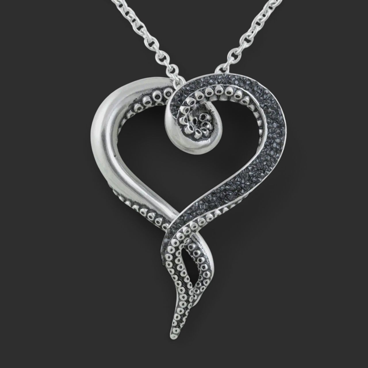 Controse Dark &amp; Bright Tentacle Octopus Necklace