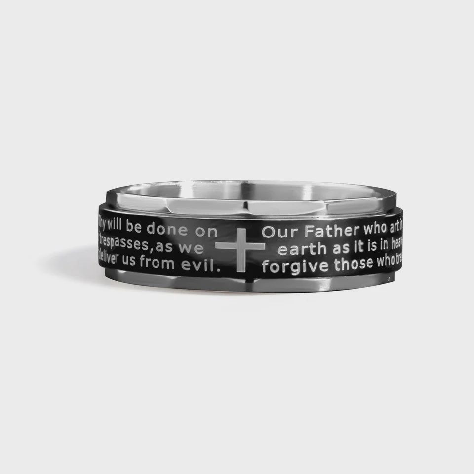 Lord's Prayer Spinner Center Ring