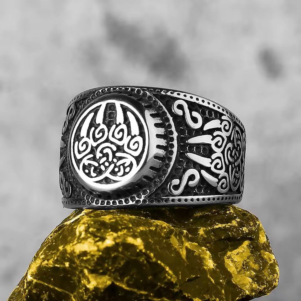 Viking Bear Claw Ring